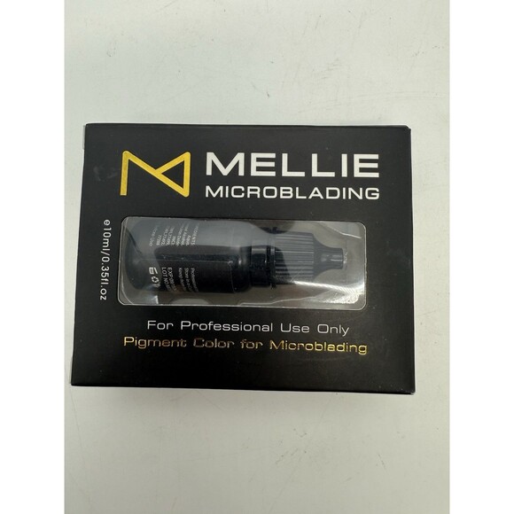 Mellie Microblading Pigment Medium Brown 10 ml/.35 fl oz No Mixing Long Lasting - Picture 9 of 9